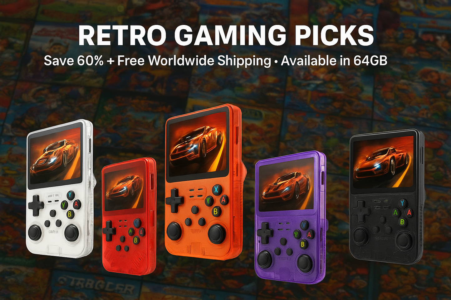 🎮 Retro Handheld Game Console