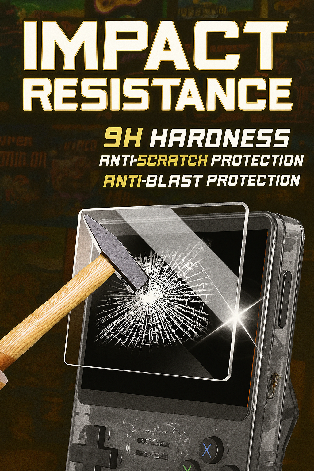 Protection Pack – Screen Glass & Storage Bag