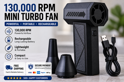 130,000 RPM   MINI TURBO FAN
