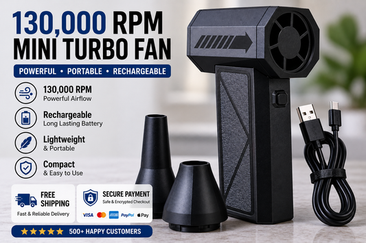 130,000 RPM   MINI TURBO FAN